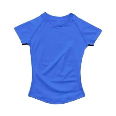 Imagem de Leotardo Feminino Sem Costura Para Esportes, Manga Curta, Ioga, Corrid