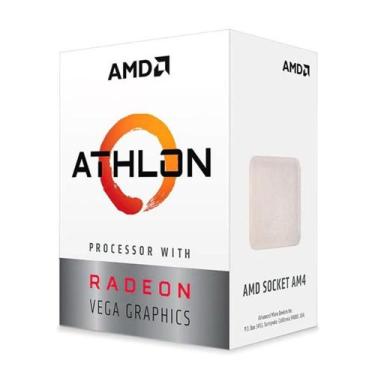 Imagem de Processador Amd Athlon 3000g Am4 3.5 Ghz Base 5 Mb Cache 2-core 4-thre