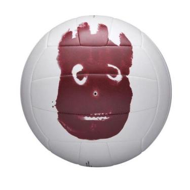 Imagem de Bola de Vôlei Wilson Castaway Delf, Bco, Vin, UNICO