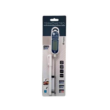 Imagem de Termômetro Digital Tipo Espeto para Monitoramento da Temperatura de Al