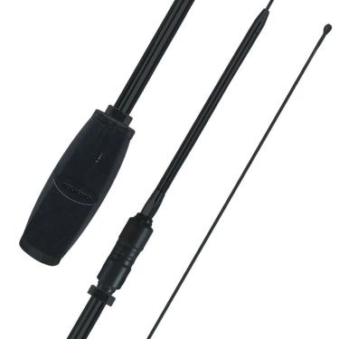 Imagem de Antena Px Viúva Negra 11m Base Pu e Bobina Conector UHF Macho Ganho 2 Dbi VSWR < 1.5:1 Aquário