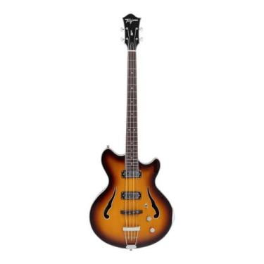Imagem de Baixo Tagima Semiacústico Ekosonic Bass Sunburst com Case