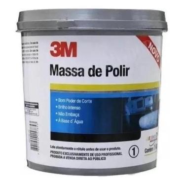 Imagem de 3m Massa De Polir 3m 1kg Polimento Profissional Original - Congratulat