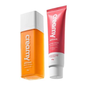 Imagem de Kit Skincare Facial com Vitamina C Hidratante 2 Produtos Multicolorido