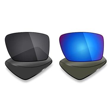 Imagem de 2 pares de lentes polarizadas de substituição da Mryok para óculos de sol Oakley Eyepatch 2 – Opções