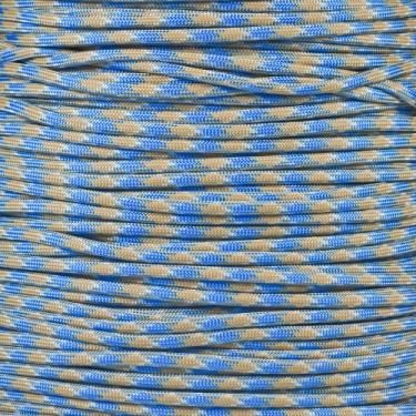 Imagem de Paracord Planet 550 Paracord – Corda 550 Força de Tração – Cabo Multiuso Ótimo para Manutenção e Artesanato – Carretéis de 75 metros disponíveis em 29 Variedades de Padrão e Cores (Estampa Carolina Beach)