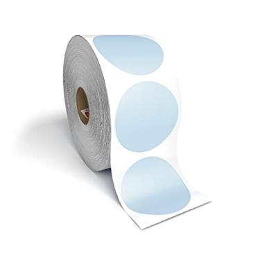 Imagem de Etiquetas adesivas perfuradas térmicas circulares diretas de 5 cm para códigos de barras, endereço, etiquetagem de pequenas empresas, inventário e codificação de cores – Compatível com Zebra, Rollo,