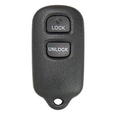 Imagem de Keyless2Go Substituição para novo controle remoto de entrada sem chave para carro com 3 botões FCC HYQ12BBX HYQ12BAN