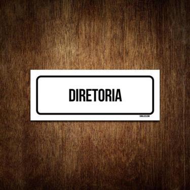 Imagem de Placa De Sinalização Setor - Diretoria (23X9)