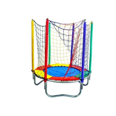 Imagem de Cama Elástica - Pula Pula para Playground Infantil 1,40m Pequeno Nacional Premium Direto da Fábrica Barato