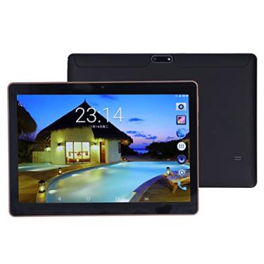 Imagem de Tablet PC HD IPS de 10,1 polegadas para Android 8.0, Octa Core 2GB RAM 32GB ROM Tablet tela sensível ao toque, câmera dupla 0,3MP 2MP, expansão de memória 32GB, corpo de borda de alto brilho CNC metálico, 800x1280, 5500mAh, (dourado) (EUA)