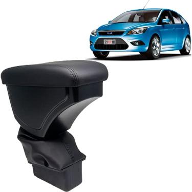 Imagem de Apoio De Braço Ford Focus 2001 Até 2008 Preto Com Linha Preta