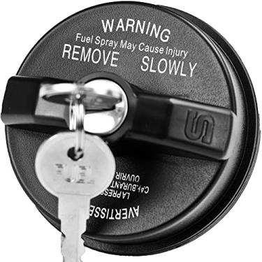 Imagem de Tampa de gás com trava, trava de tampa de combustível substituta 5278655AA para Dodge Jeep Chrysler 2000-2020 - Ram 1500 2500 3500, Journey, Caravan, Charger, Dakota, Durango e Jeep Wrangler JK TJ, Liberty & Chrysler 200 300 Sebring