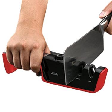 Imagem de Ferramenta para afiar facas | Ferramenta profissional para afiar facas - Afiador de tesoura de facas, ferramenta de afiação manual, ajuda a reparar, restaurar e polir