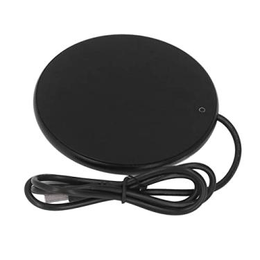 Imagem de Aquecedor de Café para Mesa, Aquecedor de Caneca de Temperatura Constante de 55°C Com Desligamento Automático, Aquecedor de Bebida de Copo Elétrico Placa para Home Office (Preto)