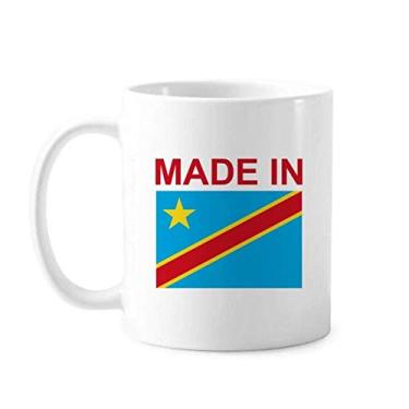 Imagem de Feito no Congo Country Love Caneca Cerâmica Cerâmica Café Porcelana Utensílios de Mesa