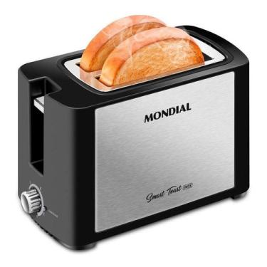 Imagem de Torradeira De Pães 800 Watts - Smart Toast Inox - Mondial Smart Toast