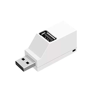 Imagem de Hub USB 2.0 da ULTECHVO com 3 portas, mini desconcentrador portátil, hub de extensão USB direto