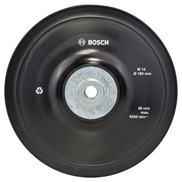 Imagem de Bosch Prato Borracha Para Disco De Fibra Com Porca M14 180Mm
