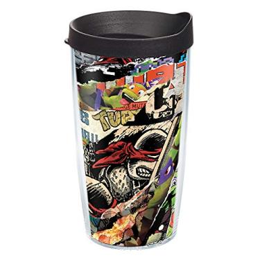 Imagem de Tervis Nickelodeon – Copo isolado das Tartarugas Ninja, 473 ml, transparente – Tritan