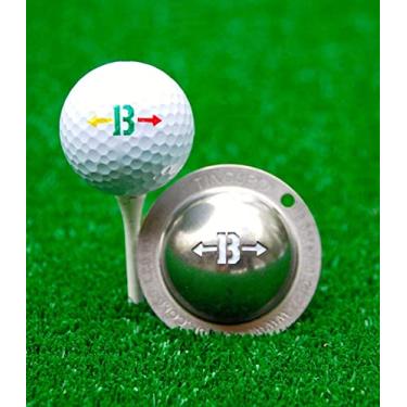 Imagem de Tin Cup Estêncil de bola de golfe Alpha Players Cup B