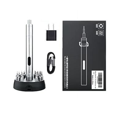 Imagem de Willdone Mini Chave de Fenda Elétrica Recarregável Sem Fio com Torque Ajustável de Alta Precisão (24 Bits)