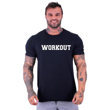 Imagem de Camiseta Tradicional Manga Curta MXD Conceito Workout Exercite-se-Masculino