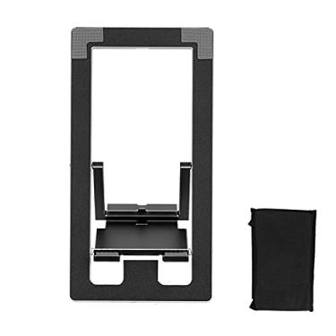 Imagem de CHICIRIS Suporte de celular, suporte de tablet portátil universal ajustável para mesa (preto)