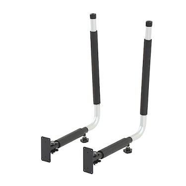 Imagem de Rack de Armazenamento de Prancha de Surfe, Liga de Alumínio de Prevenção de Corrosão de Cabide de Caiaque Resistente Telescópico Com Botão Fixo para Caixa de Ferramentas