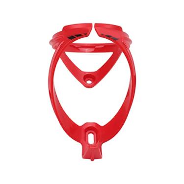 Imagem de Gaiolas de garrafa de bicicleta, suporte de garrafa portátil de material premium, suporte de copo de bicicleta com chave inglesa, 2 parafusos para ciclismo, cadeira de rodas (vermelho)