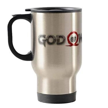 Imagem de Caneca t�rmica para carro G.o.w. Kratos Ii Eyes Inox