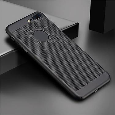 Imagem de Capa Breathe ultrafina para iPhone 13 12 14 11 Pro Max XR Xs 6S 6 7 8 Plus 5S 5 S SE X Capa com dissipação de calor capa dura para PC, preta, para iPohne 11Pro Max