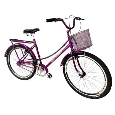 Imagem de Bicicleta aro 26 feminina tpo ceci barra forte violeta mary