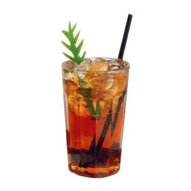 Imagem de Kokiya 1/6 1/12 Mini Caneca Espresso Miniatura Comida Bebida Miniatura Latte para Modelo Arquitetônico de Construção de Trem