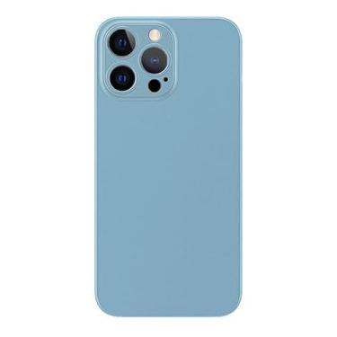 Imagem de LXURY Capa ultrafina para iPhone 15 Pro Max/15 Pro/15 Plus/15, capa protetora de polipropileno fosco à prova de choque com suporte de carregamento sem fio, azul 2,15 Pro