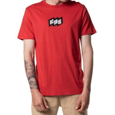 Imagem de Camiseta Dc Shoes Flag Masculino - Vermelho