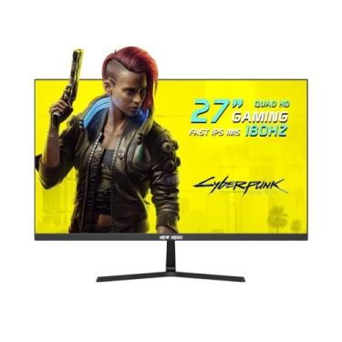 Imagem de Monitor Gamer New Hero Blade Super 27", IPS, Quad HD, 180Hz, 1ms, FreeSync, HDMI e Display Port, Preto