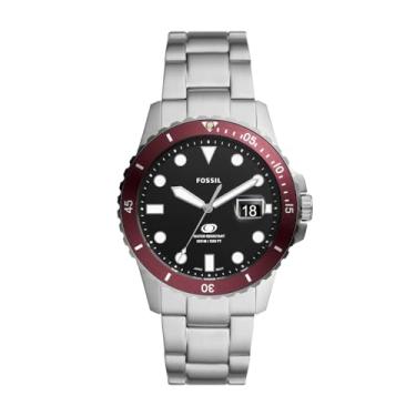Imagem de Relógio Fossil Masculino Fossil Blue Prata - FS6013/1KN FS6013/1KN