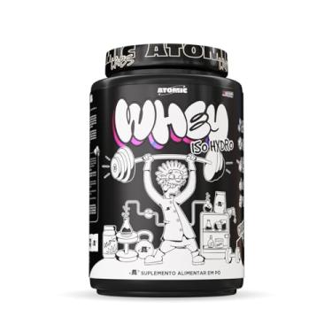 Imagem de Whey Protein Isolado Hidrolisado 900g - Low Carb - Sabor Chocolate com Avelã - Atomic Labs