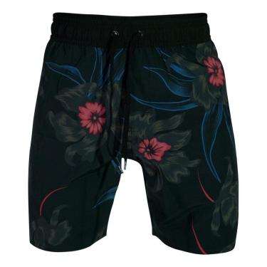 Imagem de Bermuda Volcom Island Time Preta Masculina-Masculino