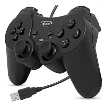 Imagem de Controle DualShock para Pc Gamer Pc NotebookJoystick Manete Video Game Analógico…