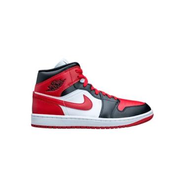 Imagem de (Women's) Air Jordan 1 Mid 'Alternate Bred Toe' (2022) BQ6472-079
