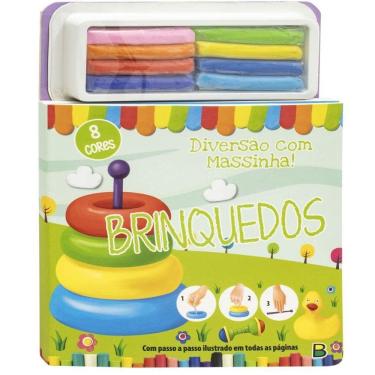 Imagem de Livro Infantil Diversão Com Massinha - Todo Livro - Brinquedos