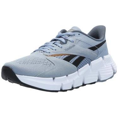 Imagem de Reebok Tênis adulto unissex Zig Dynamica 5, Azul vintage/azul da costa leste/preto central, 9.5 Women/8 Men