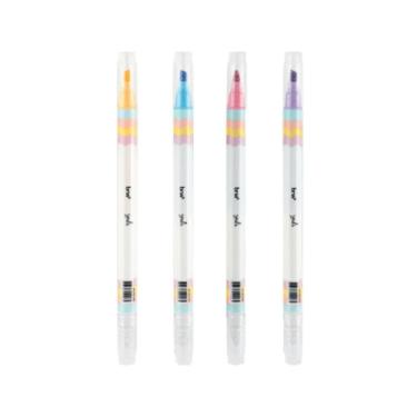 Imagem de Marca-texto Apagável Tons Pastel BRW (Unidade)