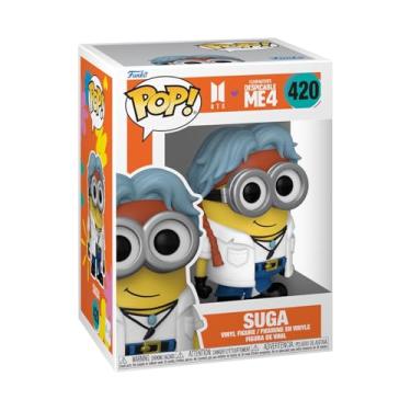 Imagem de Funko POP! Rocks: Minions X BTS - Suga - SUGA - BTS + Minions - Collectable Vinyl Figure - Gift Idea - Official Merchandise - for Kids & Adults - Movies, Music Fans - Model Figure for Collectors