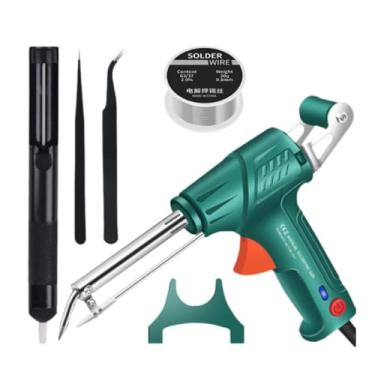 Imagem de Generic Kit de ferro de solda Máquina de solda sem fio com suporte Portátil 220 V Acessório Ferramenta de soldagem para linhas de montagem de fábrica