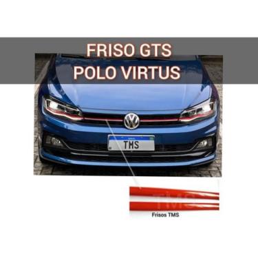 Imagem de Aplique Friso Vermelho Sport Polo Virtus Mpi Tsi Gts - TMS 