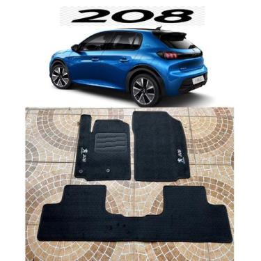 Imagem de jogo tapete carpete personalizado peugeot 208 todos os anos - QualiCar