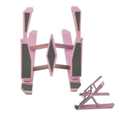 Imagem de Suporte Apoio Para Netbook Mesa Tablet Laptop Slim Regulavel Ergonomic